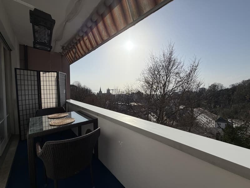 LAUSANNE / CHUV - 2 PIÈCES AVEC GRAND BALCON ET VUE DÉGAGÉE (5)