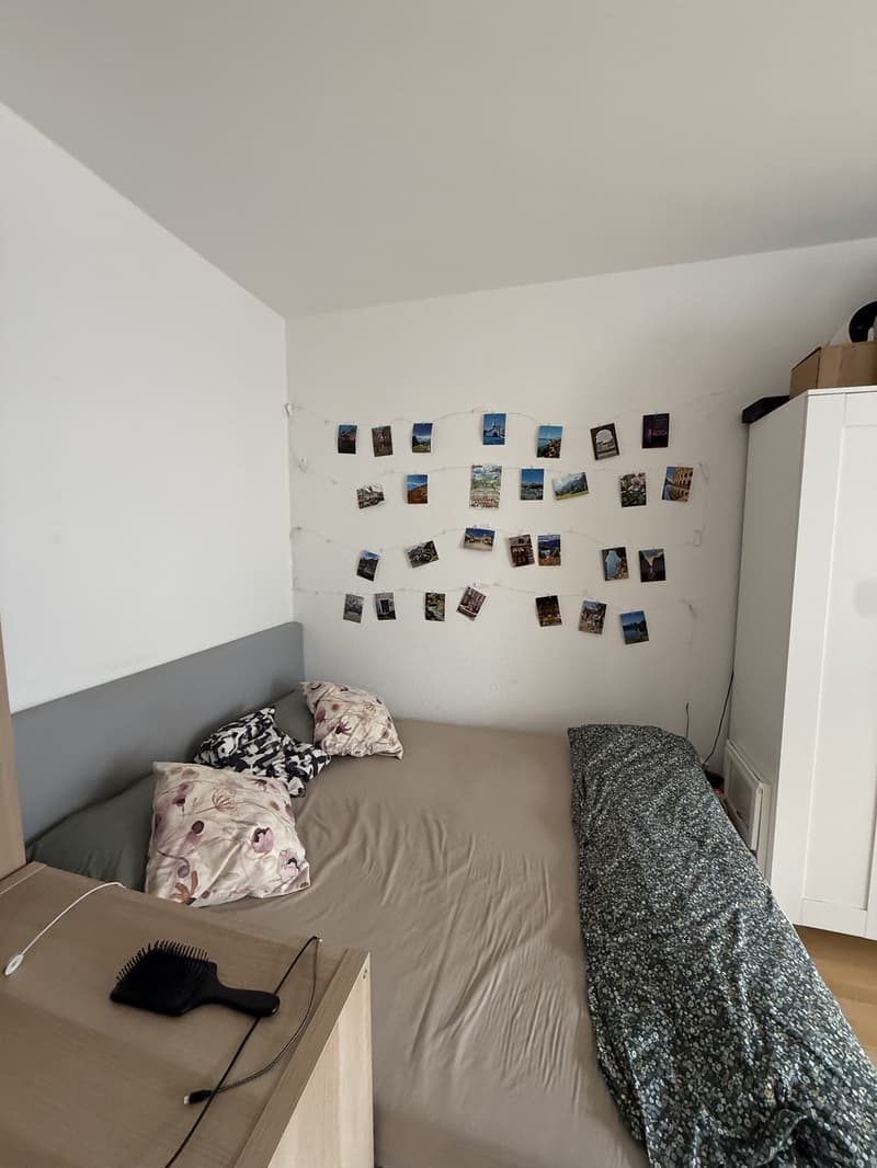 Studio avec grand balcon, Jonction, proche Uni Mail / Studio with large balcony near Uni Mail (2)