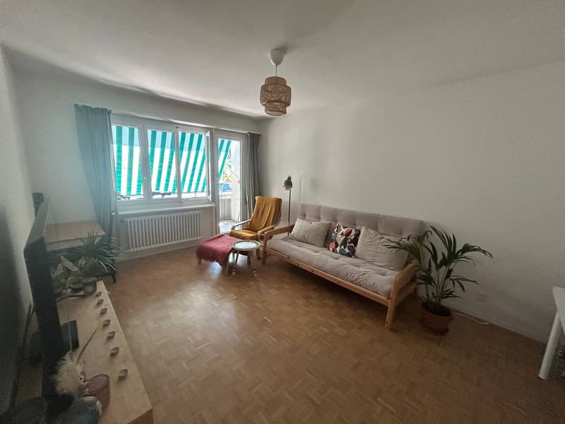 Helle 2-Zimmer-Wohnung mit Balkon nahe Inselspital, Nachmieter/in gesucht (4)