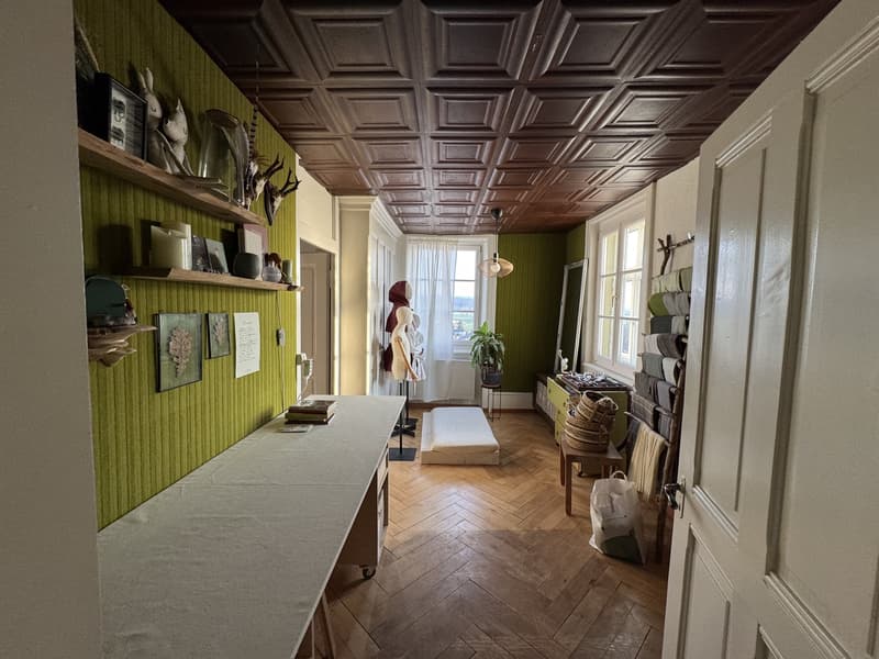 WG-Zimmer im Schloss Dotzigen (1)