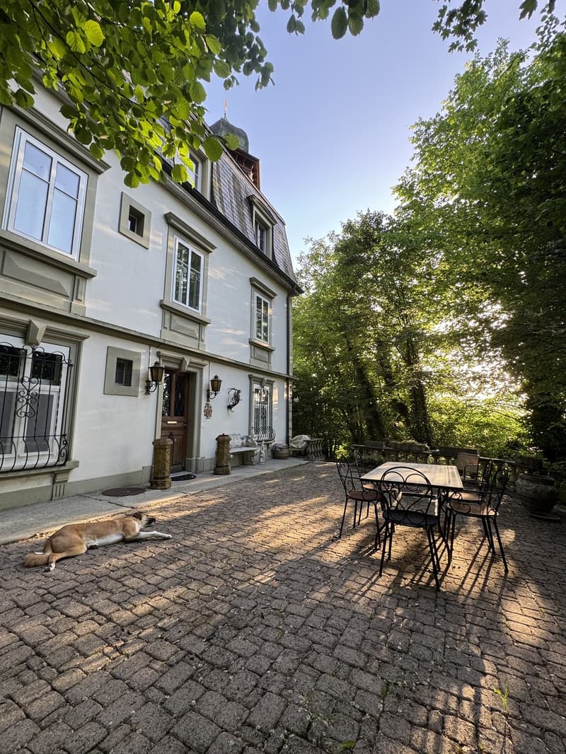 WG-Zimmer im Schloss Dotzigen (8)
