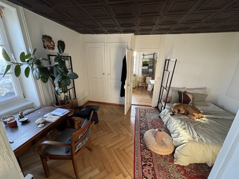 WG-Zimmer im Schloss Dotzigen (3)