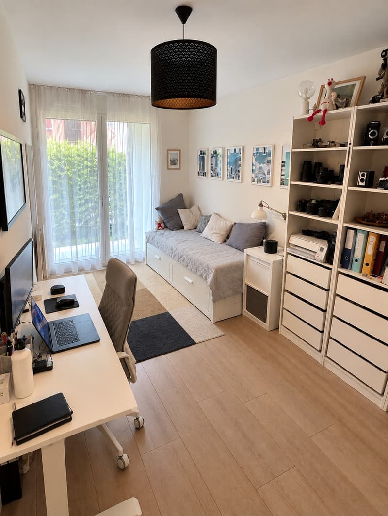 REPRISE DE BAIL - BEL APPARTEMENT 3.5 PIECES AVEC JARDIN PRIVATIF A NYON (8)