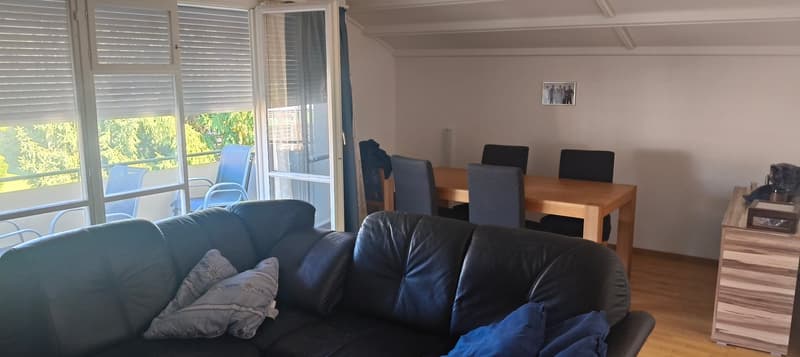 Charming 2-room attic apartment with balcony in Stansstad (4)
