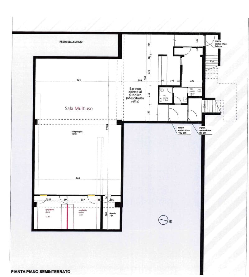 Multi-purpose room for rent in Tenero - Ref. 1020 (1)