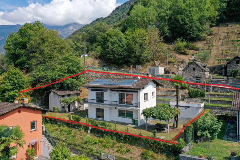 Casa unifamiliare con rustico e vista aperta (1)