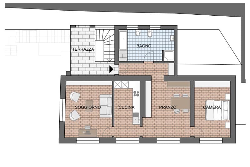Casa con tre appartamenti immersa nel verde (8)
