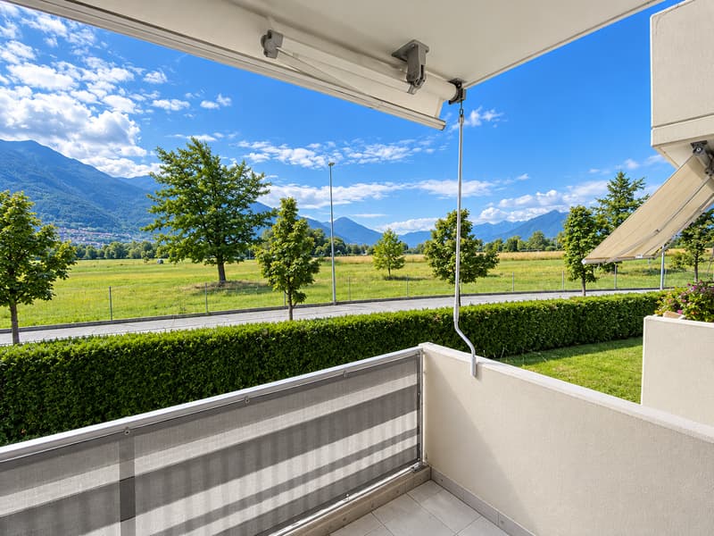 Residenza Saleggi – Accogliente monolocale con balcone e vista sul verde (4)