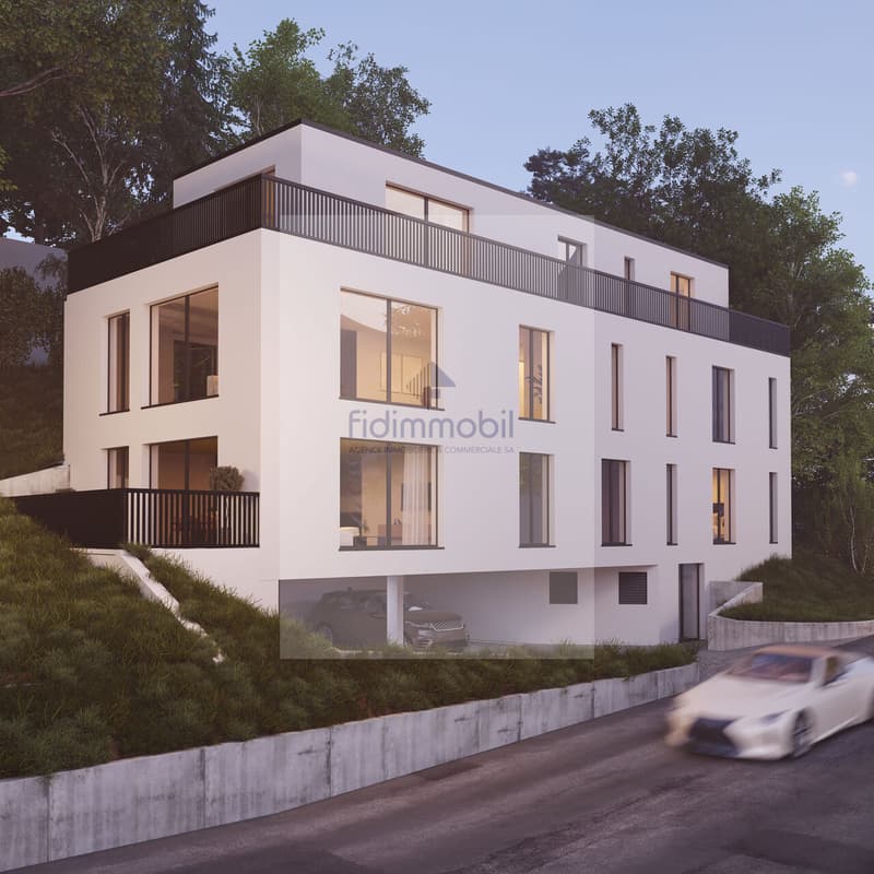 New residential building with 3 apartments in a quiet environment (3)