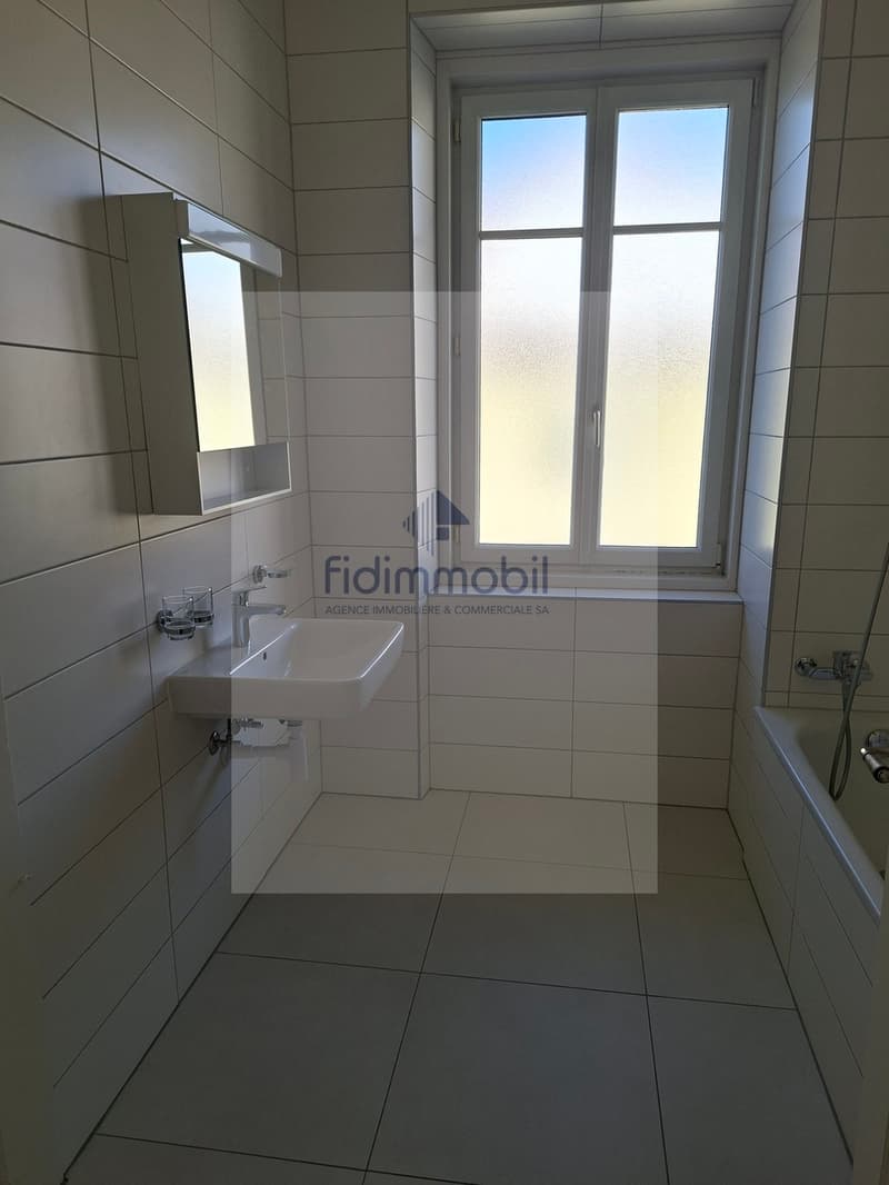 Prächtige 3,5-Zimmer-Wohnung, komplett renoviert, Rue Numa-Droz 171, La Chaux-de-Fonds (8)