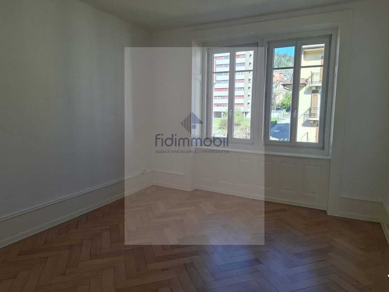 Prächtige 3,5-Zimmer-Wohnung, komplett renoviert, Rue Numa-Droz 171, La Chaux-de-Fonds (5)