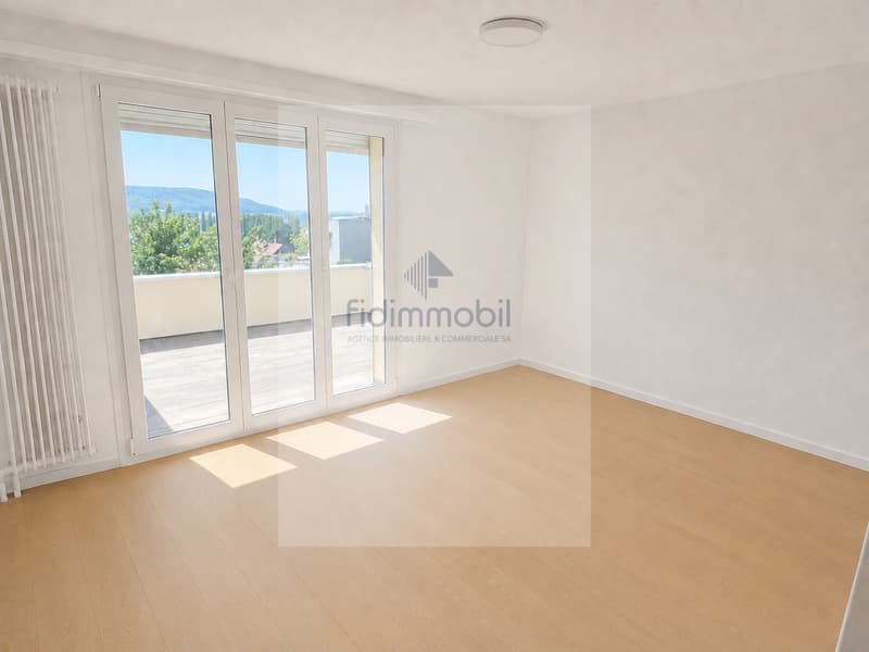 Appartement de 3 pièces avec cheminée, jardin d'hiver et terrasse (4)