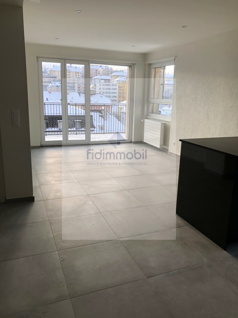 Beau 4 pièces rénové, Léopold-Robert 31, La Chaux-de-Fonds (4)