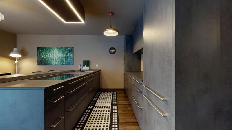 Appartamento di giardino 4,5 locali elegante con posti auto e deposito esterno (8)