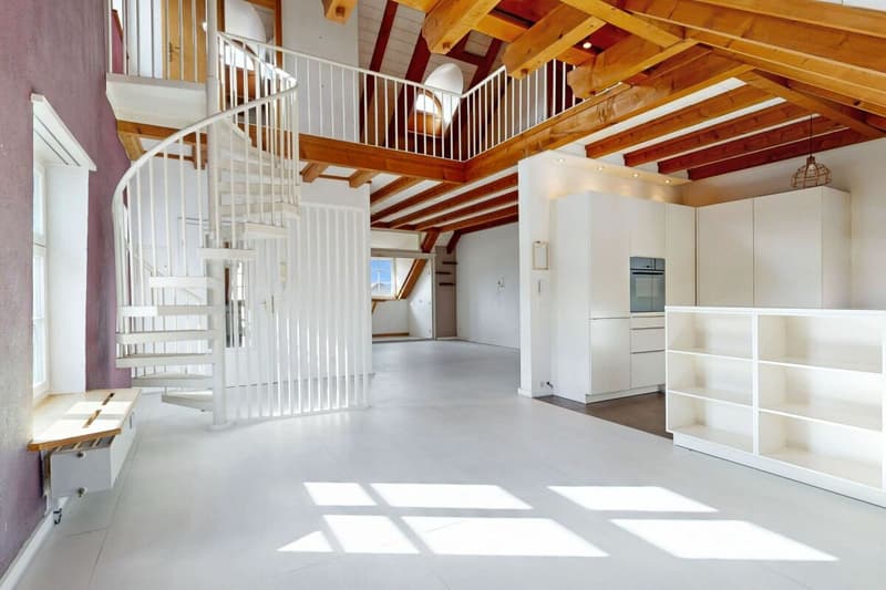 moderne 4.5-Zimmer-Maisonettewohnung mit Garten (3)