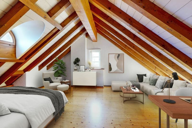moderne 4.5-Zimmer-Maisonettewohnung mit Garten (11)