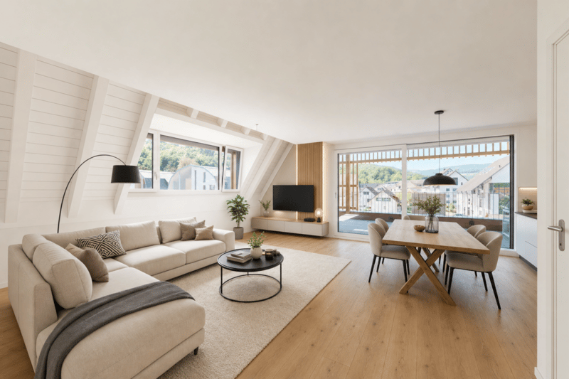 Wohnen im Dorf - Neubau 4.5-Zimmer-Maisonettewohnung (3)