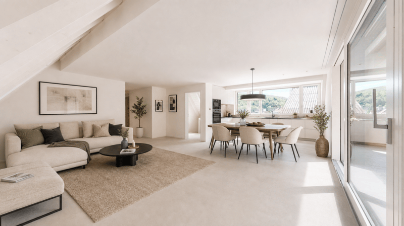Wohnen im Dorf - Neubau 3.5-Zimmer-Maisonettewohnung (2)