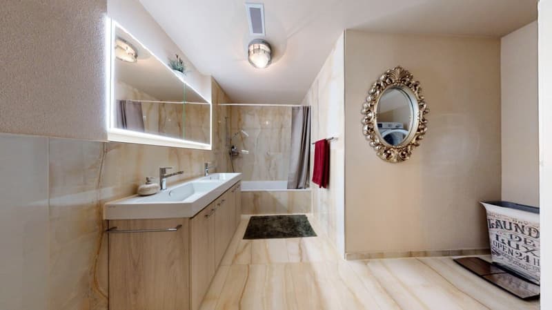 Appartement de jardin 4,5 pièces élégant avec garage et place de parking extérieure (7)