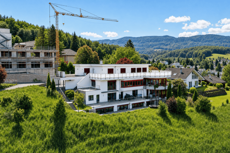 Appartement moderne avec terrasse merveilleuse et carport pour deux véhicules (2)