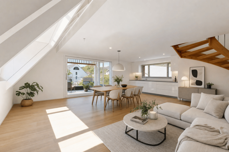 Wohnen im Dorf - Neubau 4.5-Zimmer-Maisonettewohnung (2)