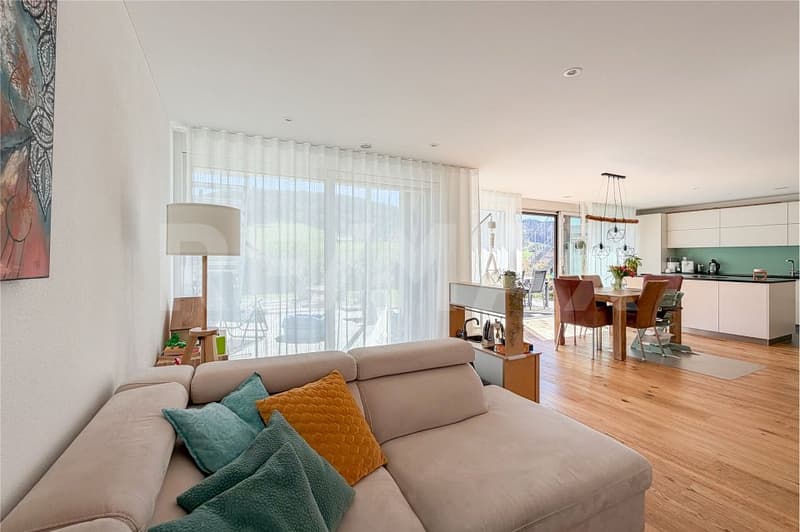 Posizione soleggiata da sogno con vista lontana, casa unifamiliare di 5,5 locali in vendita a Wintersingen (6)