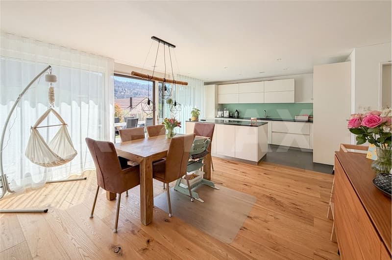 Posizione soleggiata da sogno con vista lontana, casa unifamiliare di 5,5 locali in vendita a Wintersingen (5)