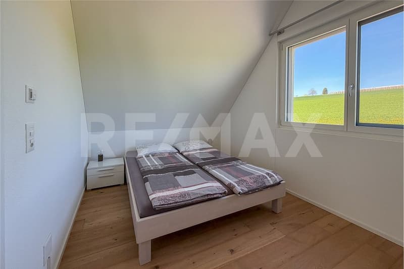 Posizione soleggiata da sogno con vista lontana, casa unifamiliare di 5,5 locali in vendita a Wintersingen (12)