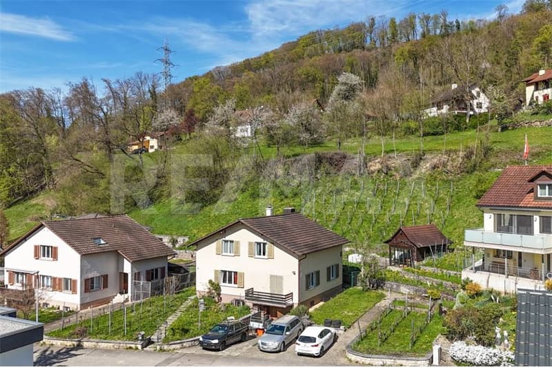 Single-family house on the sunny slope with a spacious plot in Obermumpf for sale. (10)