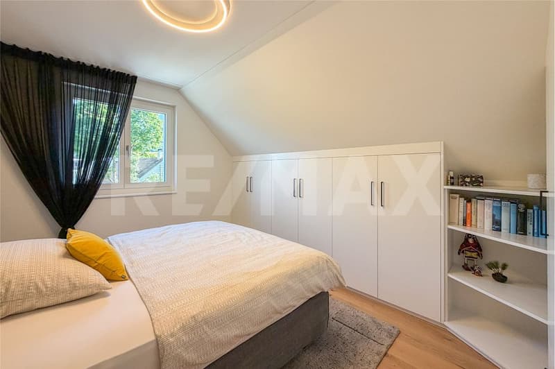 Rheinblick - Feeling like on vacation - 4.5-room maisonette apartment in Wallbach for sale (10)