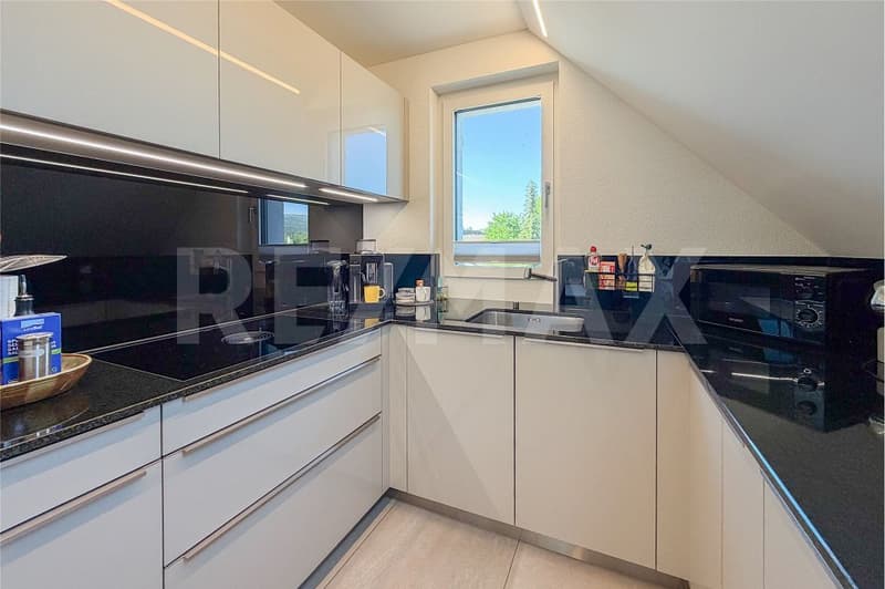 Rheinblick - Feeling like on vacation - 4.5-room maisonette apartment in Wallbach for sale (7)