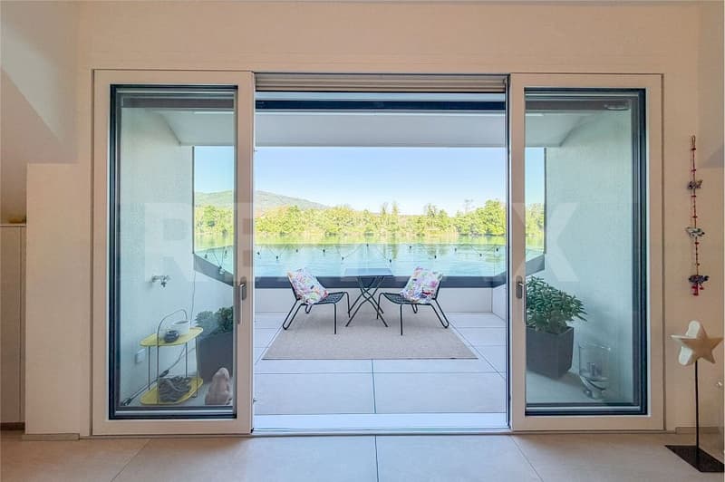 Rheinblick - Feeling like on vacation - 4.5-room maisonette apartment in Wallbach for sale (3)