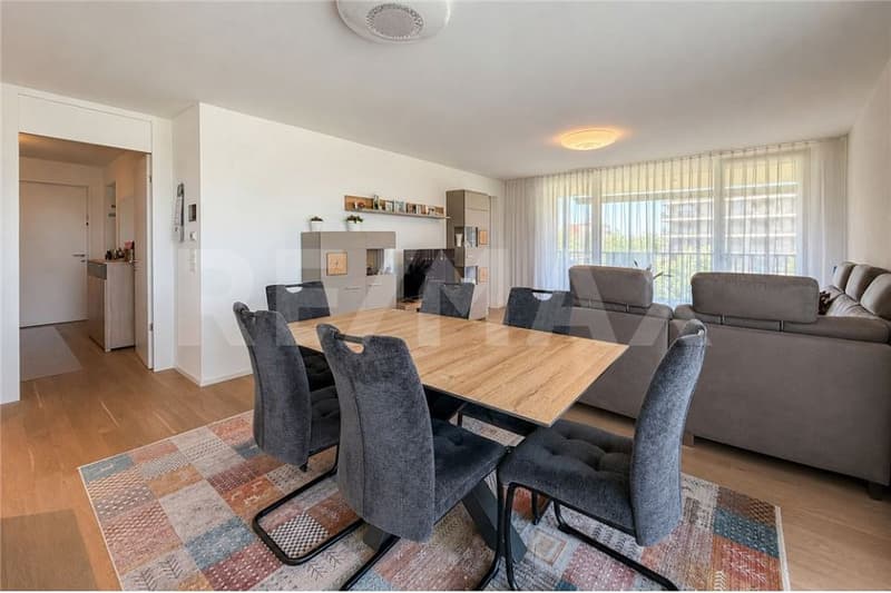 Appartement 4,5 pièces au 1er étage - Vie moderne avec grand balcon à Stein à vendre (2)
