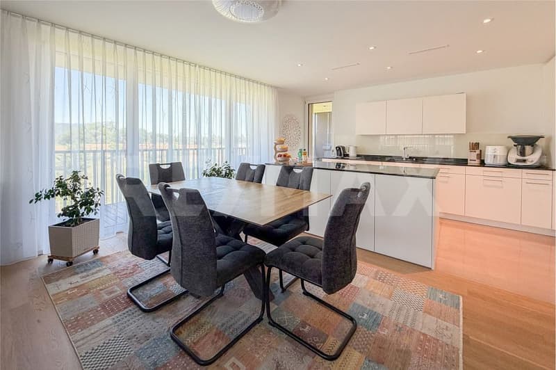 Appartement 4,5 pièces au 1er étage - Vie moderne avec grand balcon à Stein à vendre (6)