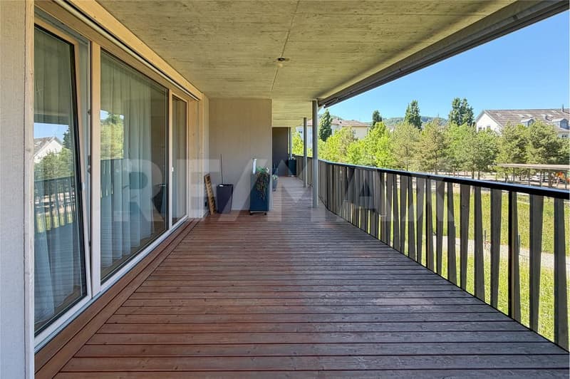 Appartement 4,5 pièces au 1er étage - Vie moderne avec grand balcon à Stein à vendre (3)