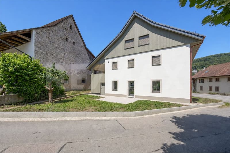 Prima locazione: Appartamento giardino moderno e spazioso di 2,5 locali a Zuzgen in affitto (1)