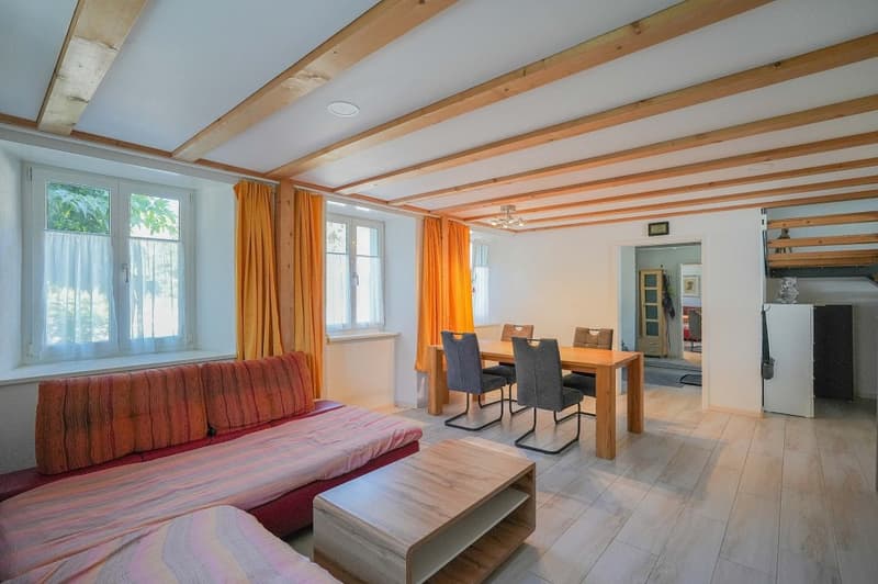 4.5 Zimmer-Maisonette-Wohnung mit riesigem Mehrzweckraum (3)
