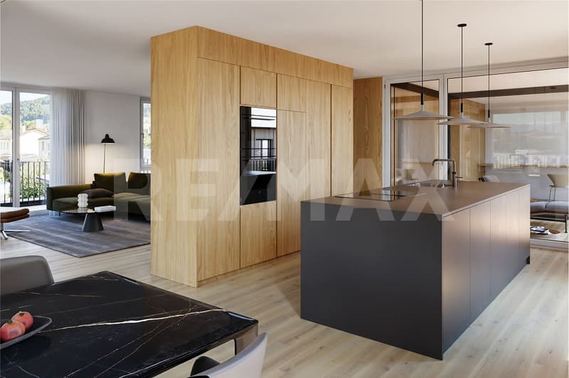Exklusive 4.5 Zimmer-Attikawohnung mit Weitblick in Möhlin zu verkaufen (2)