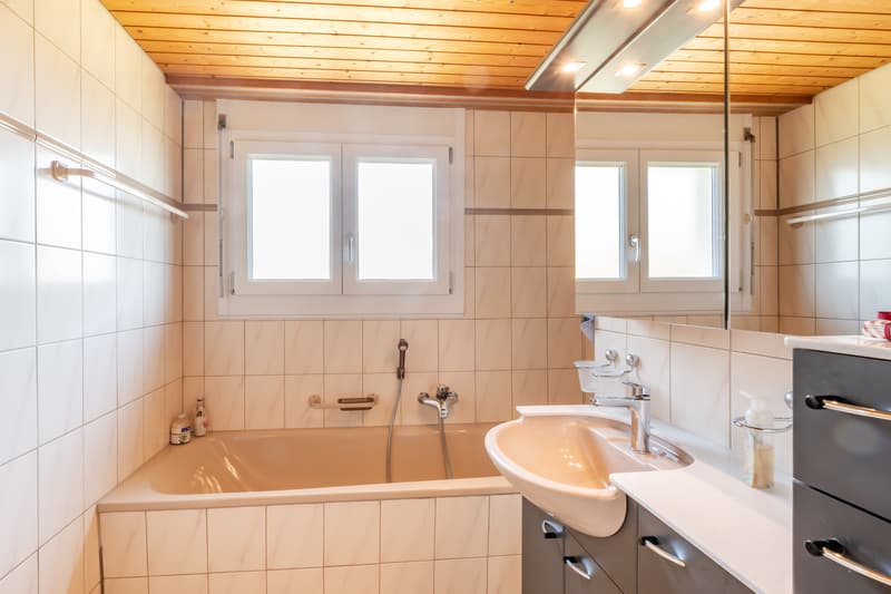 funktionales Badezimmer