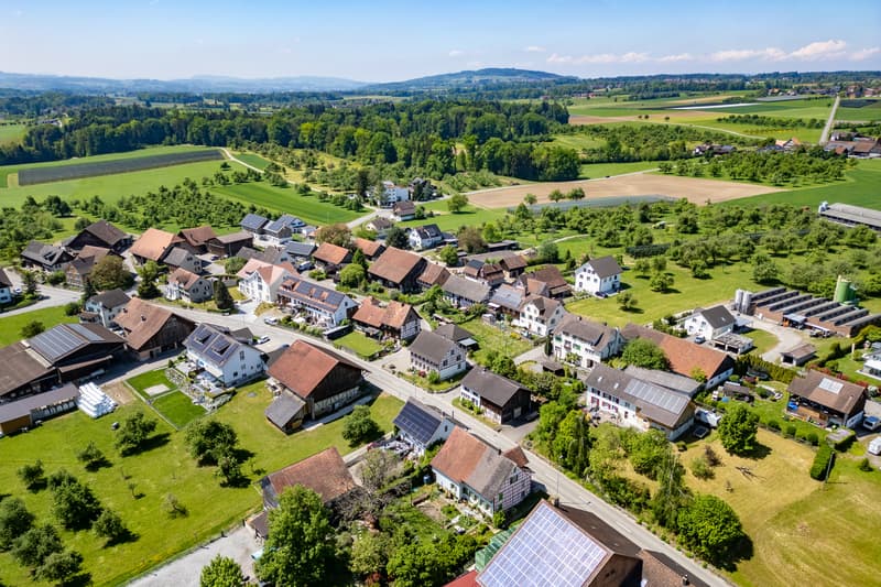 mitten im Grünen gelegen