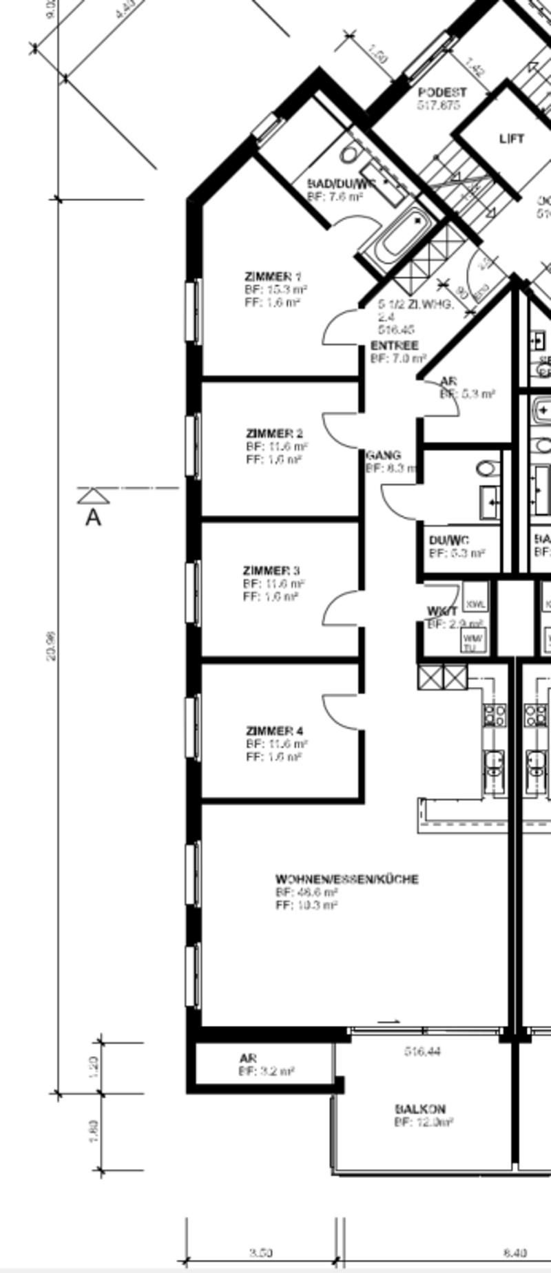 Spacious and modern 5 ½-room apartment for rent (5)