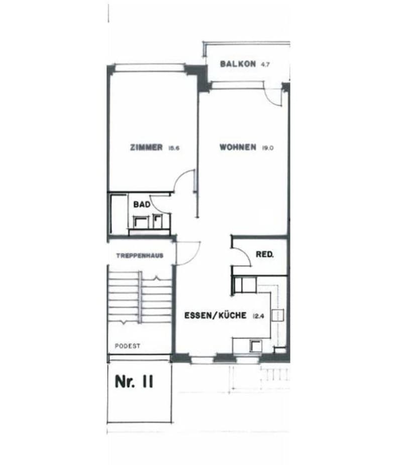 Grundrissplan