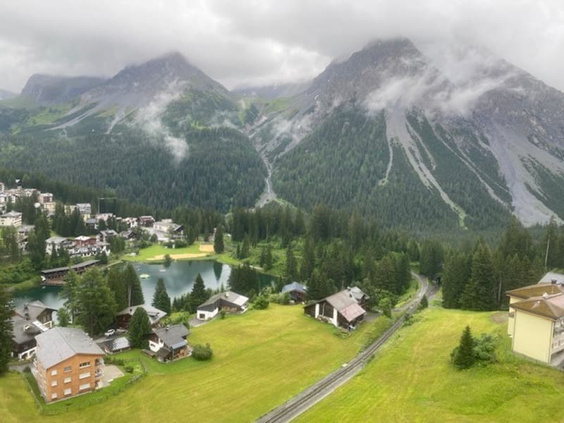 Ultimo appartamento di 2 camere ristrutturato di recente nel centro di Arosa (8)