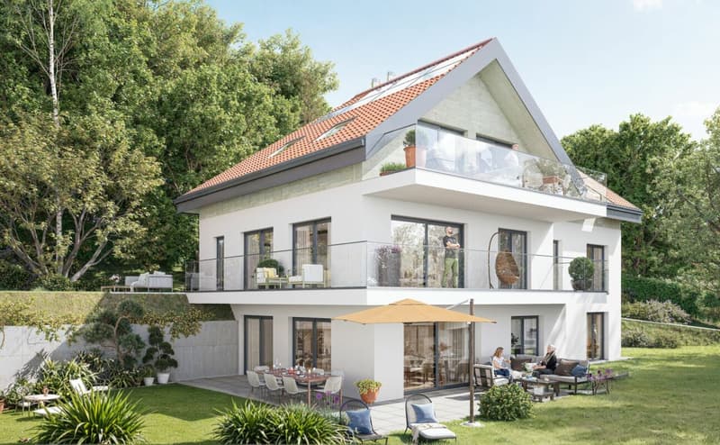 Ampio appartamento di 3,5 locali con vista magnifica sul lago (5)
