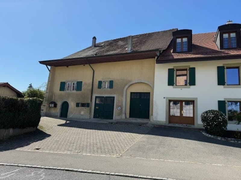 Proche de Lausanne, maison villageoise à transformer entièrement (3)