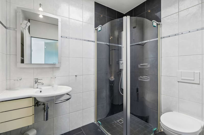 Bad en suite von Zimmer 2