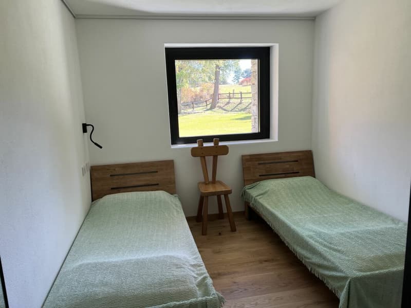 Vacances en Valle d'Aosta : 3,5 pièces avec jardin et vue nature (8)
