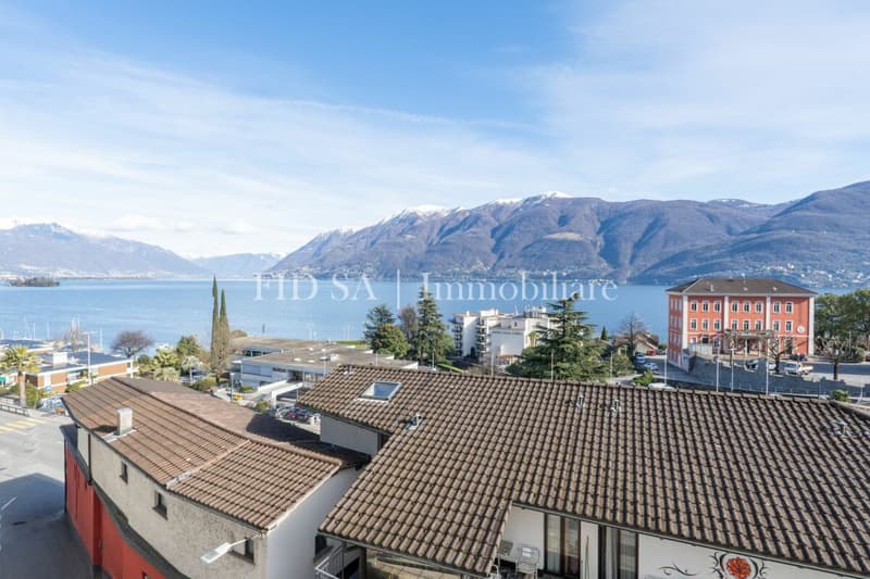 BRISSAGO - Appartamento di 2.5 locali con vista lago - a pochi passi dal lago (1)