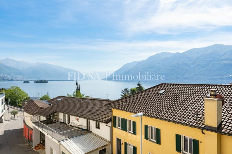 BRISSAGO - Appartamento di 3.5 locali con vista lago - a pochi passi dal lago (1)