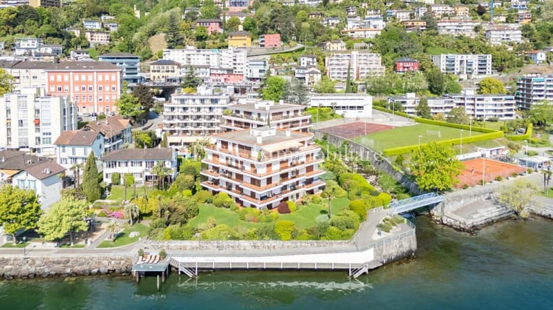 BRISSAGO - Gepflegte Parterrewohnung in unmittelbarer Seenähe mit privatem Seezugang (9)